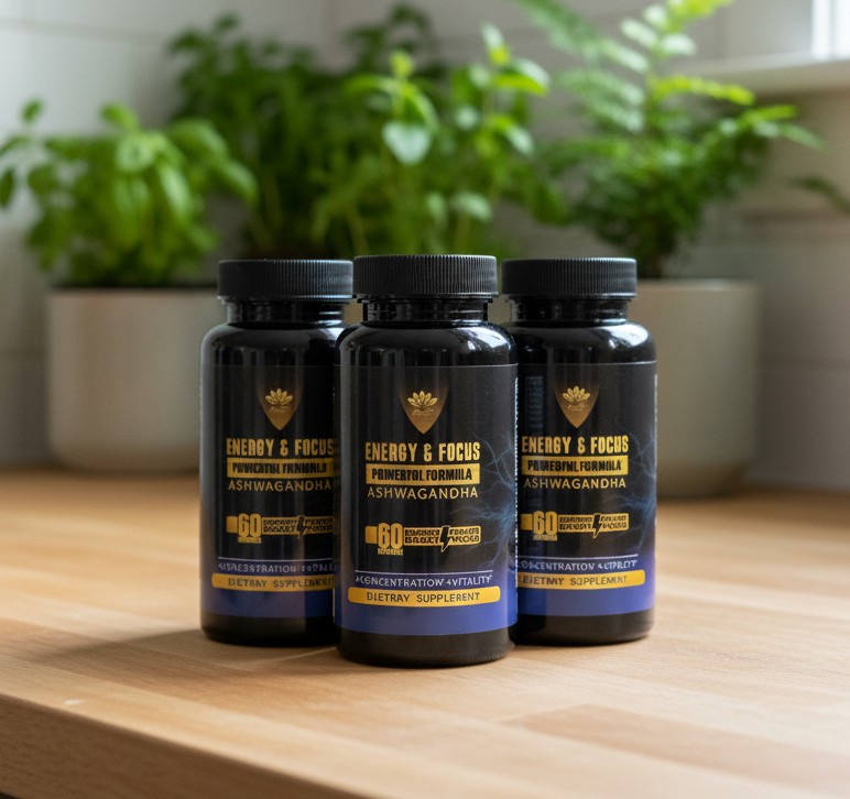 Energy & Focus - 3 Bottles - SN