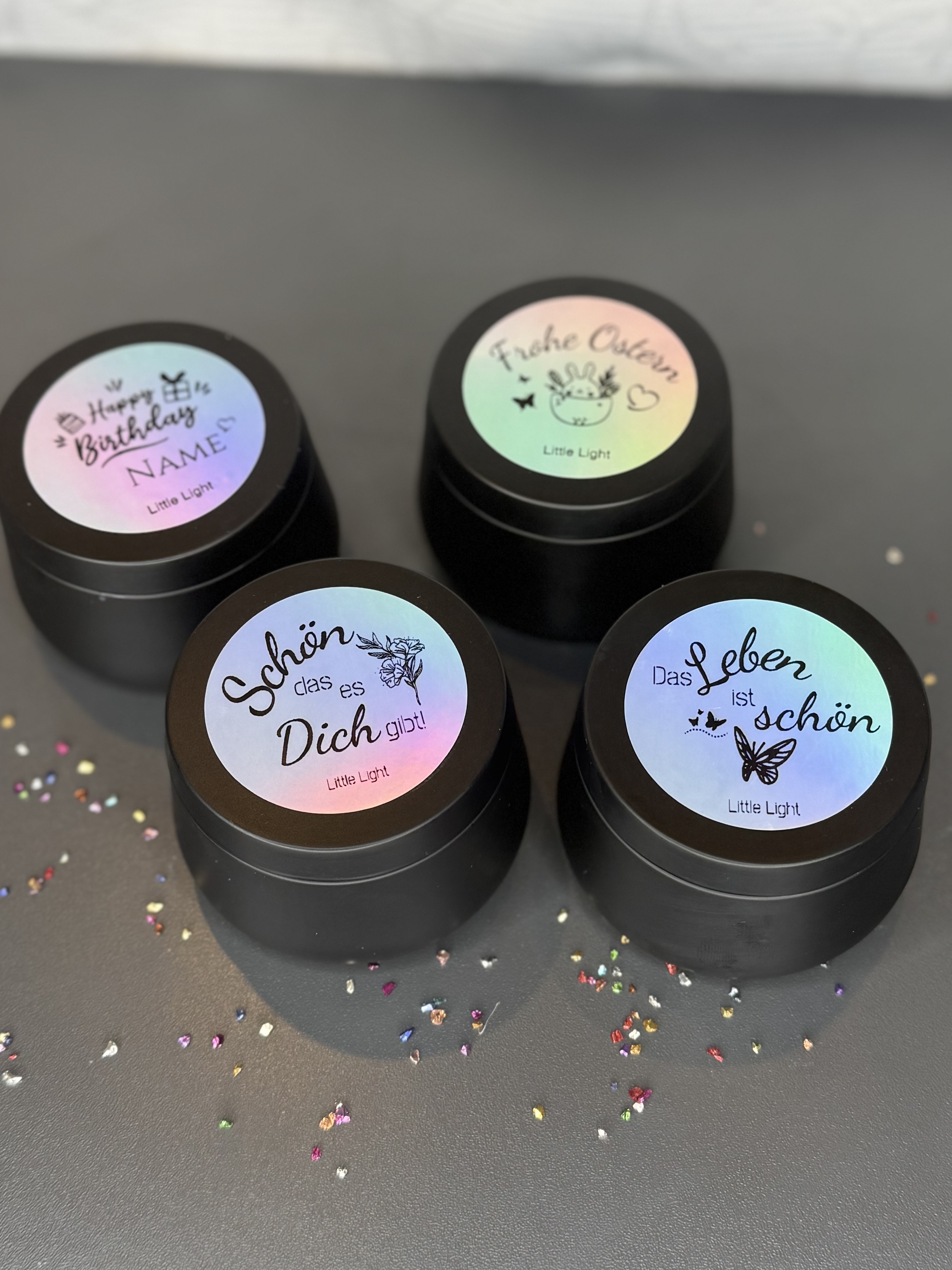 Dosenlichter als Giveaway oder Mitbringsel