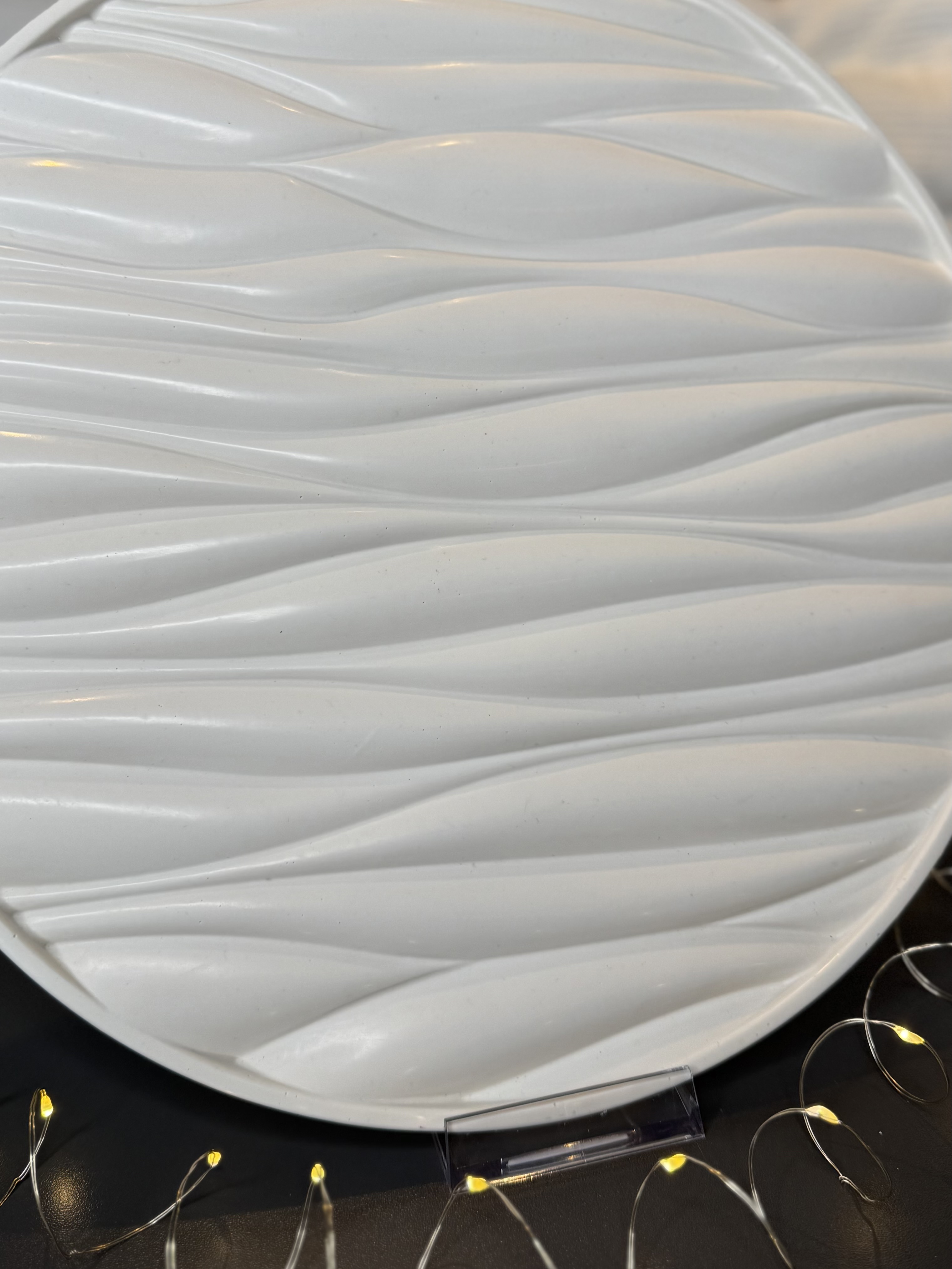 XL Tablett "Wave" für eine stilvolle Dekoration 