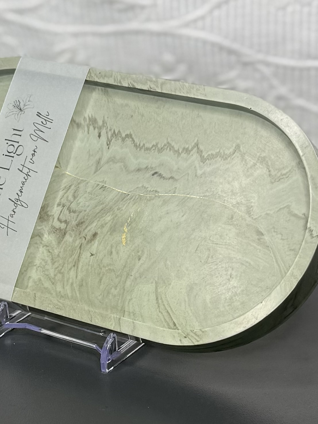 Dekotablett - Classic "Salbei" 