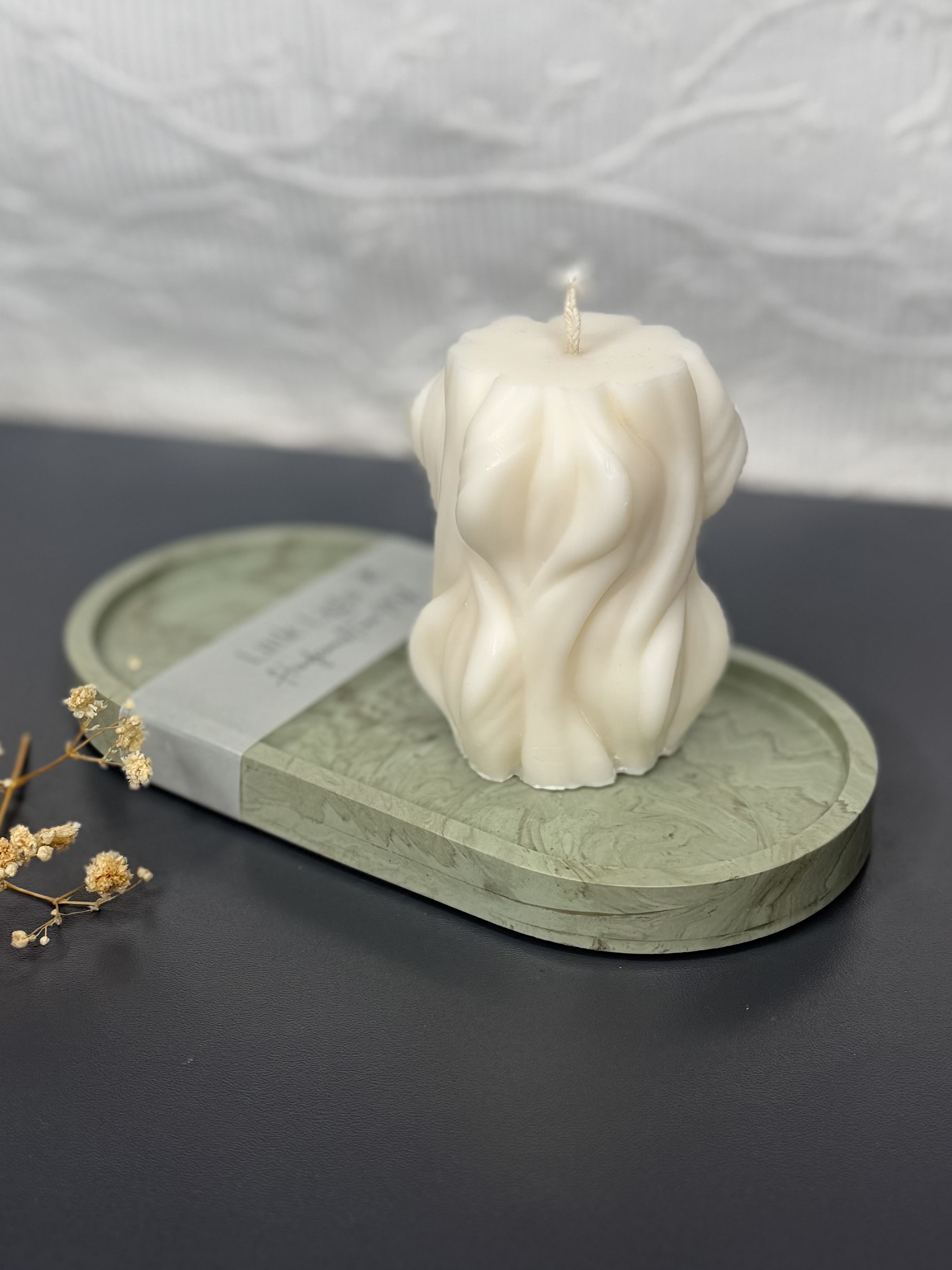 Dekotablett - Classic "Salbei" 