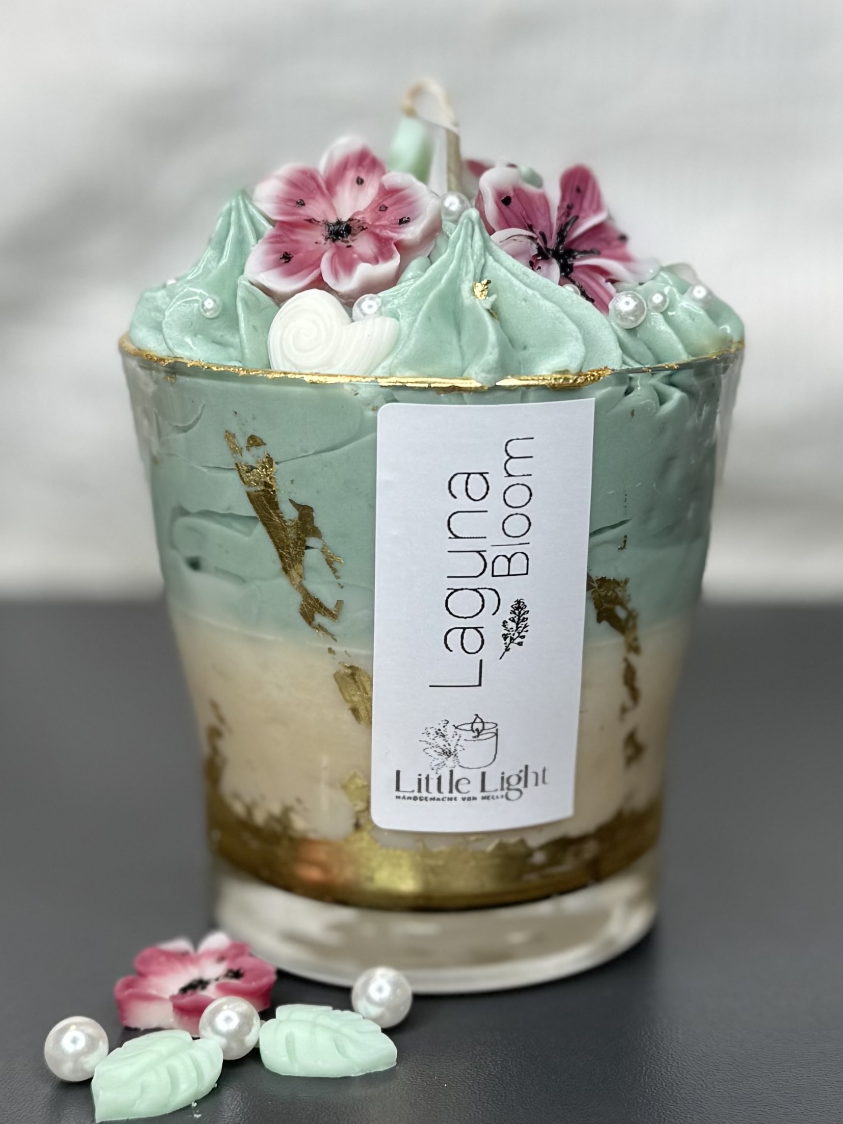 "Laguna Bloom" Special Shop-Eröffnung Dekokerze