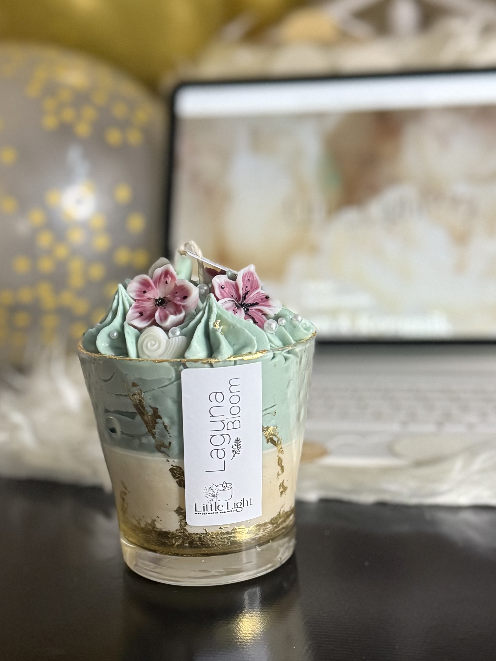 "Laguna Bloom" Special Shop-Eröffnung Dekokerze