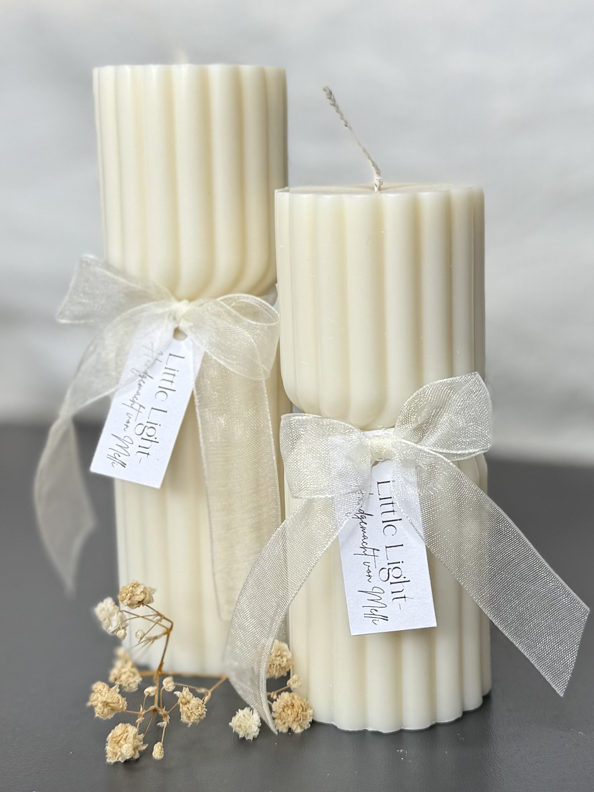 Standkerze - Taille in zwei unterschiedlichen Größen erhältlich