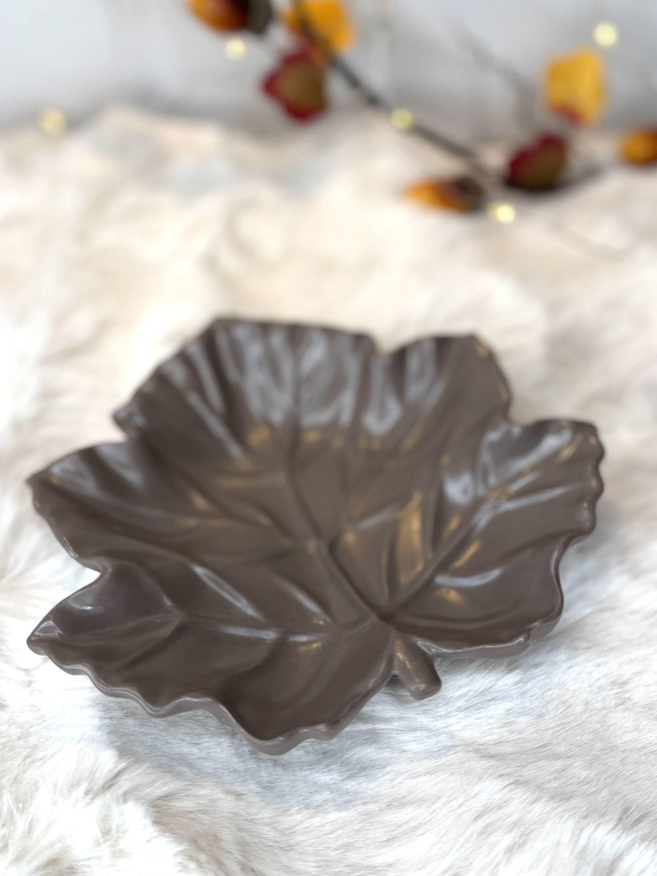 Herbstliches Blatt für Dekozwecke 