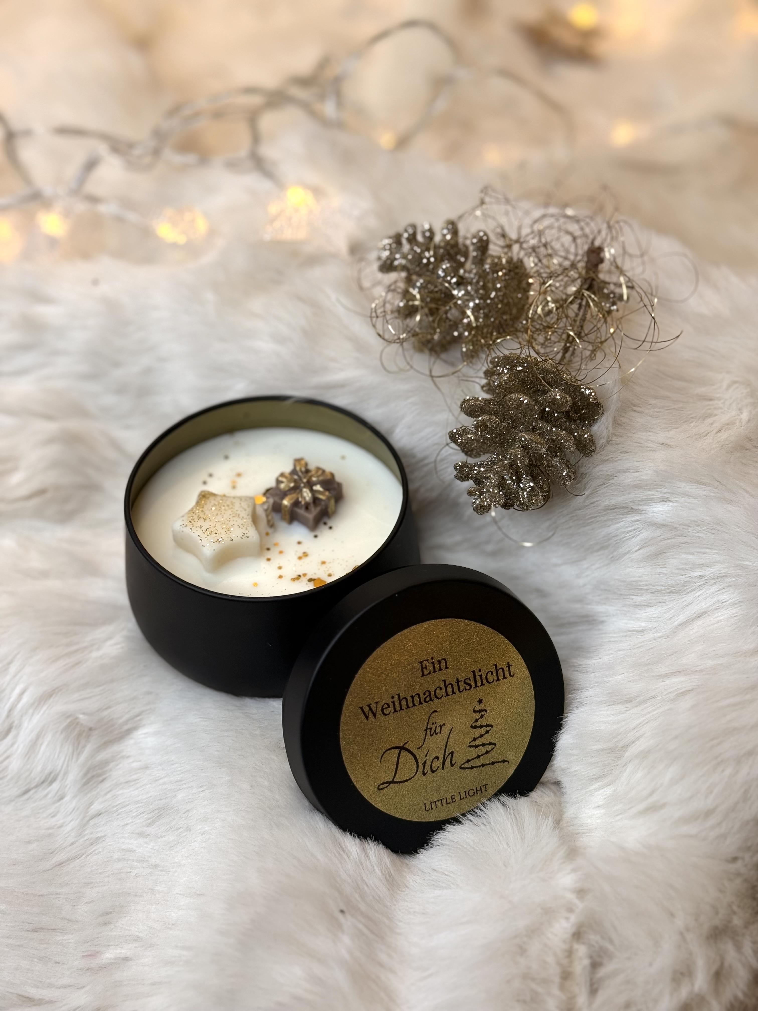 Dosenlicht "Ein Weihnachtslicht für Dich" ideal als Geschenk