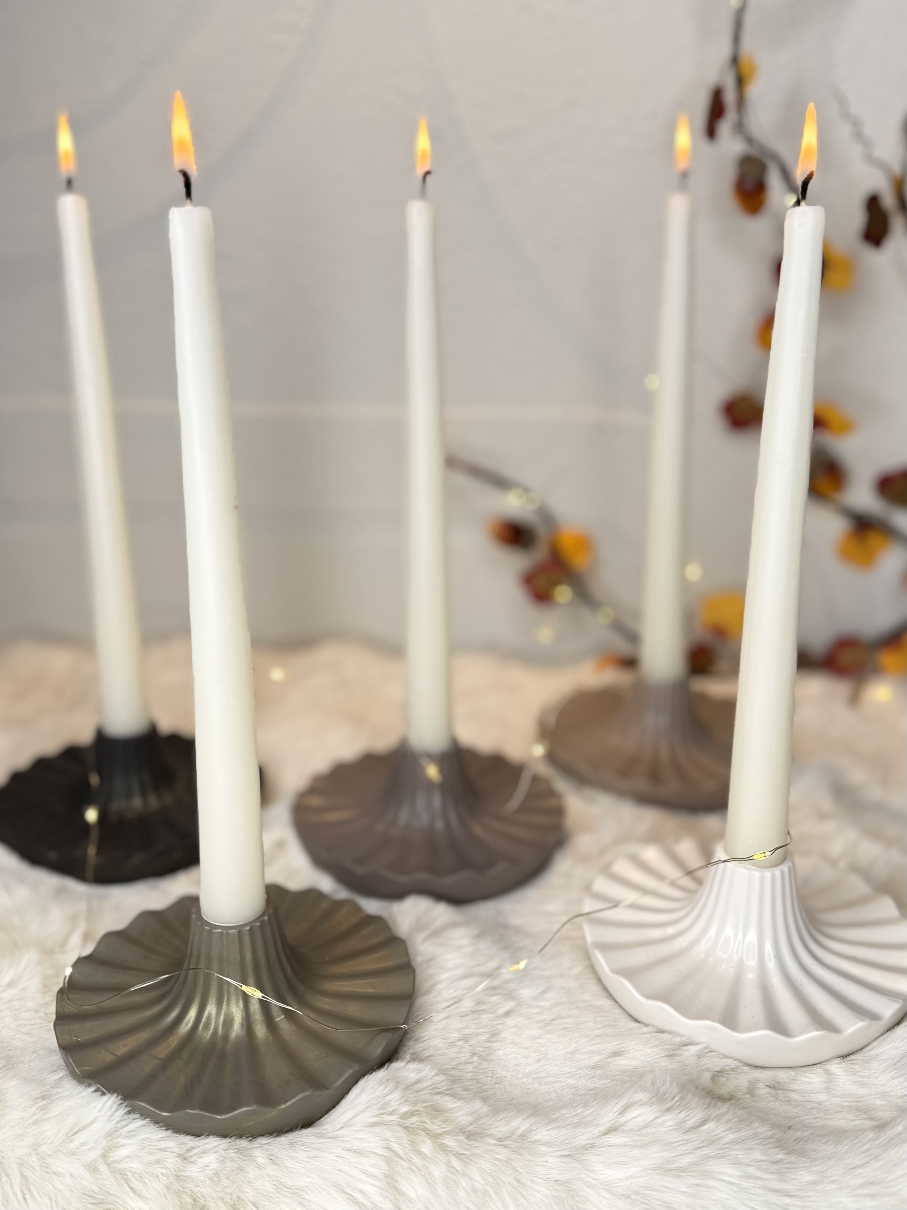 Stabkerzenhalter für eine edle Dekoration