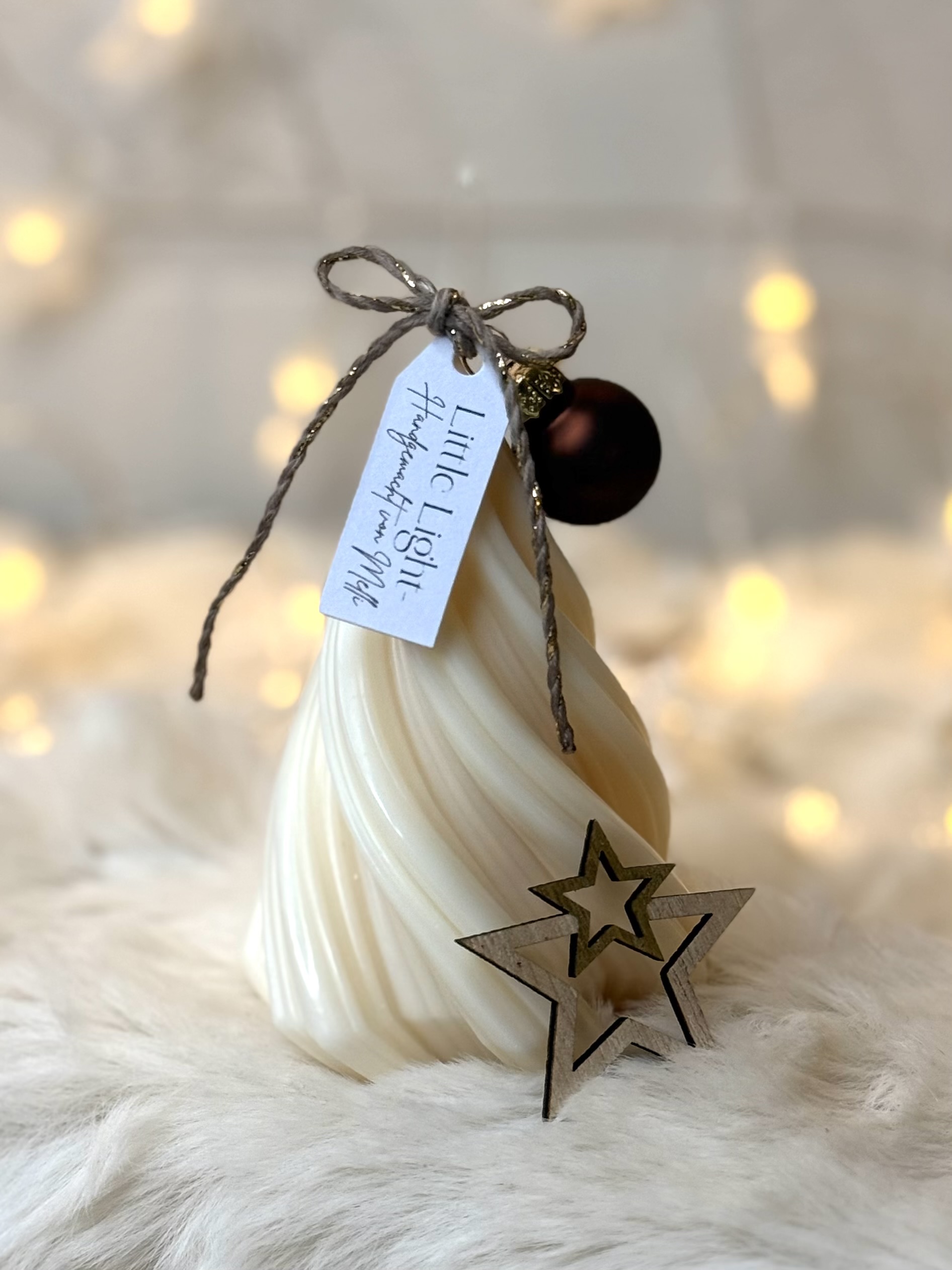 Tannenbaum "Swirl" in drei unterschiedlichen Größen