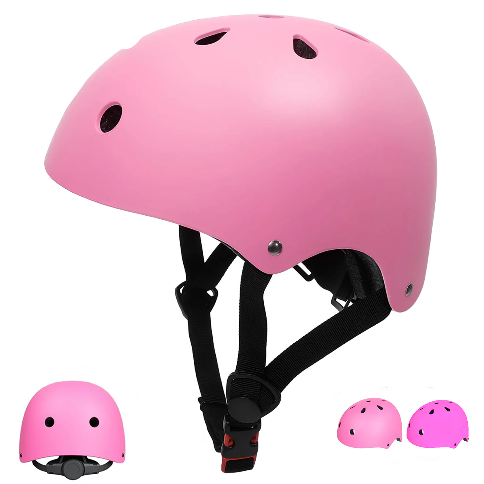 Kids Bike Helmet Toddler Helmet Ages 5+ Years Old Boys Girls Multi-Sport Helmet children Helmets Adjustable Cycling Multi-Sport Child's Helmet for Football Roller Skating Scooter