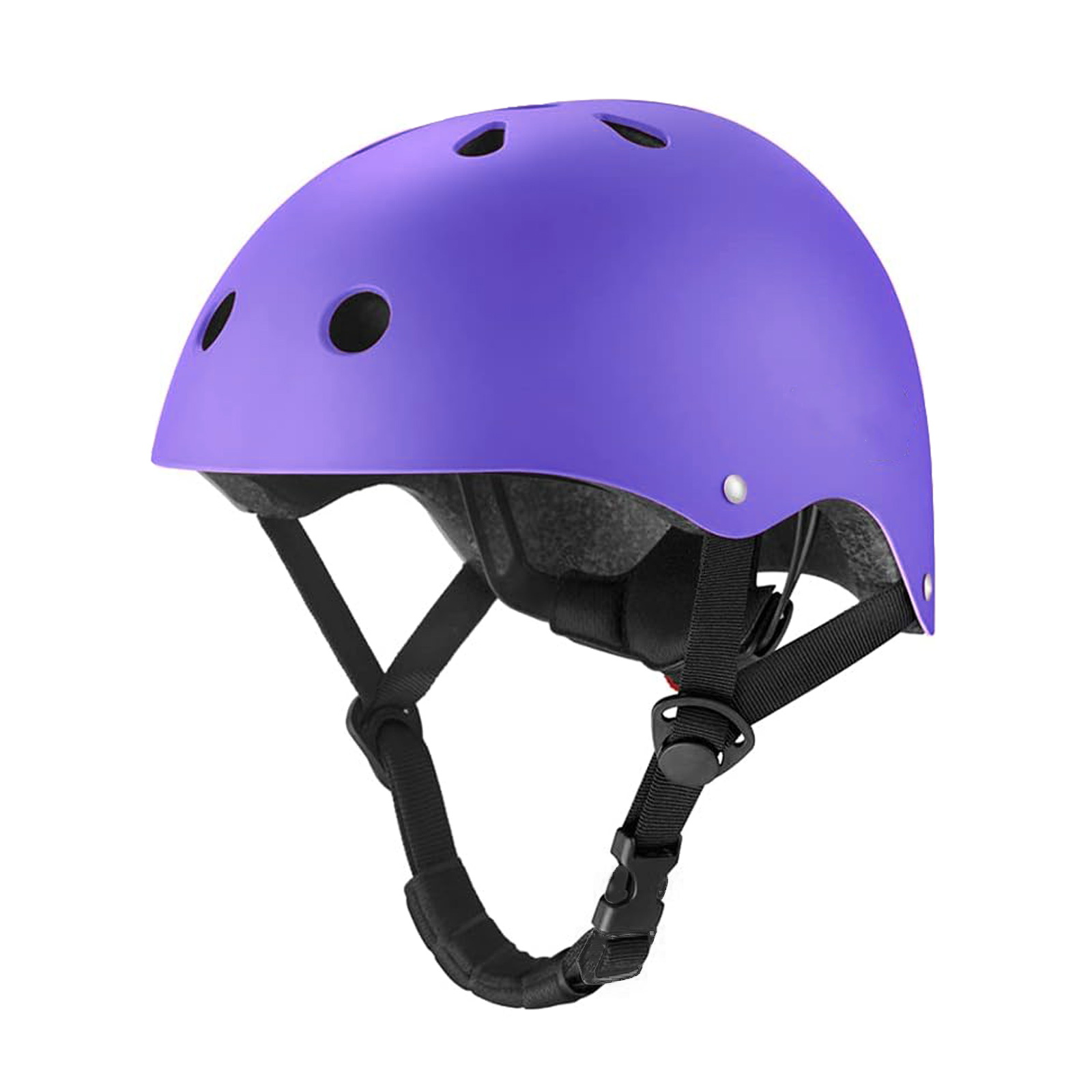 Kids Bike Helmet Toddler Helmet Ages 5+ Years Old Boys Girls Multi-Sport Helmet children Helmets Adjustable Cycling Multi-Sport Child's Helmet for Football Roller Skating Scooter Purple