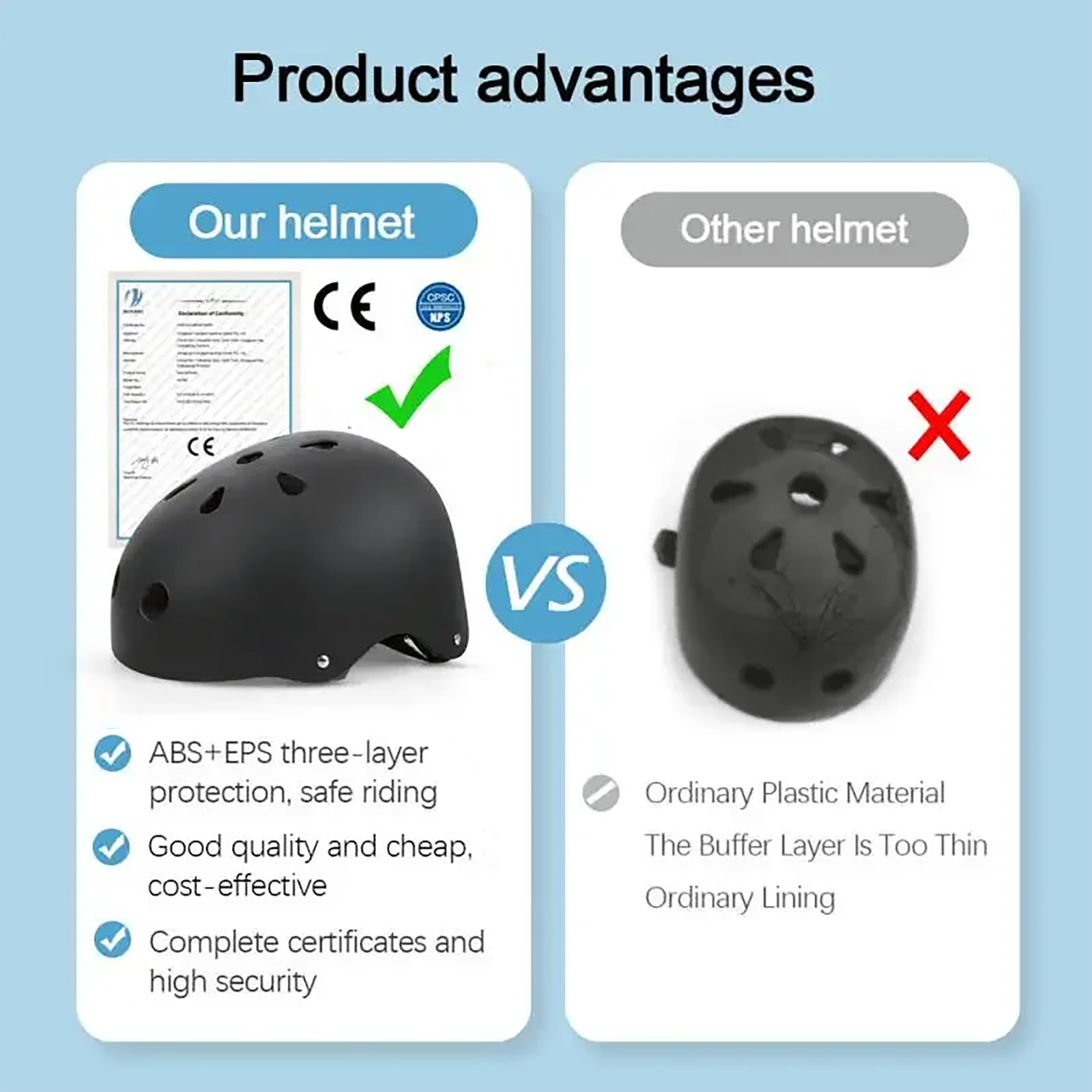 Yuphony Kids Bike Helmet Adjustable Toddler Helmets for Ages 8-16 Years Boys Girls Multi-Sport Kids Helmet for Bicycles Skateboarding Scooter Balance Bike