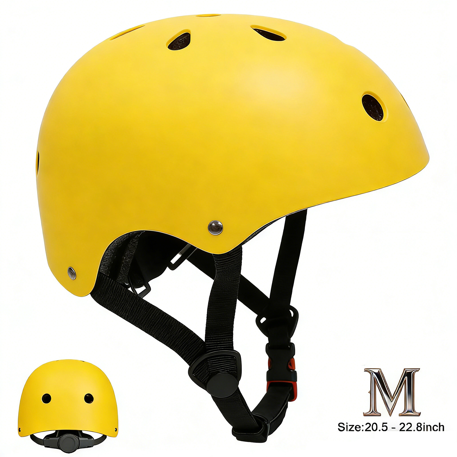 Yuphony Kids Bike Helmet Adjustable Toddler Helmets for Ages 8-16 Years Boys Girls Multi-Sport Kids Helmet for Bicycles Skateboarding Scooter Balance Bike