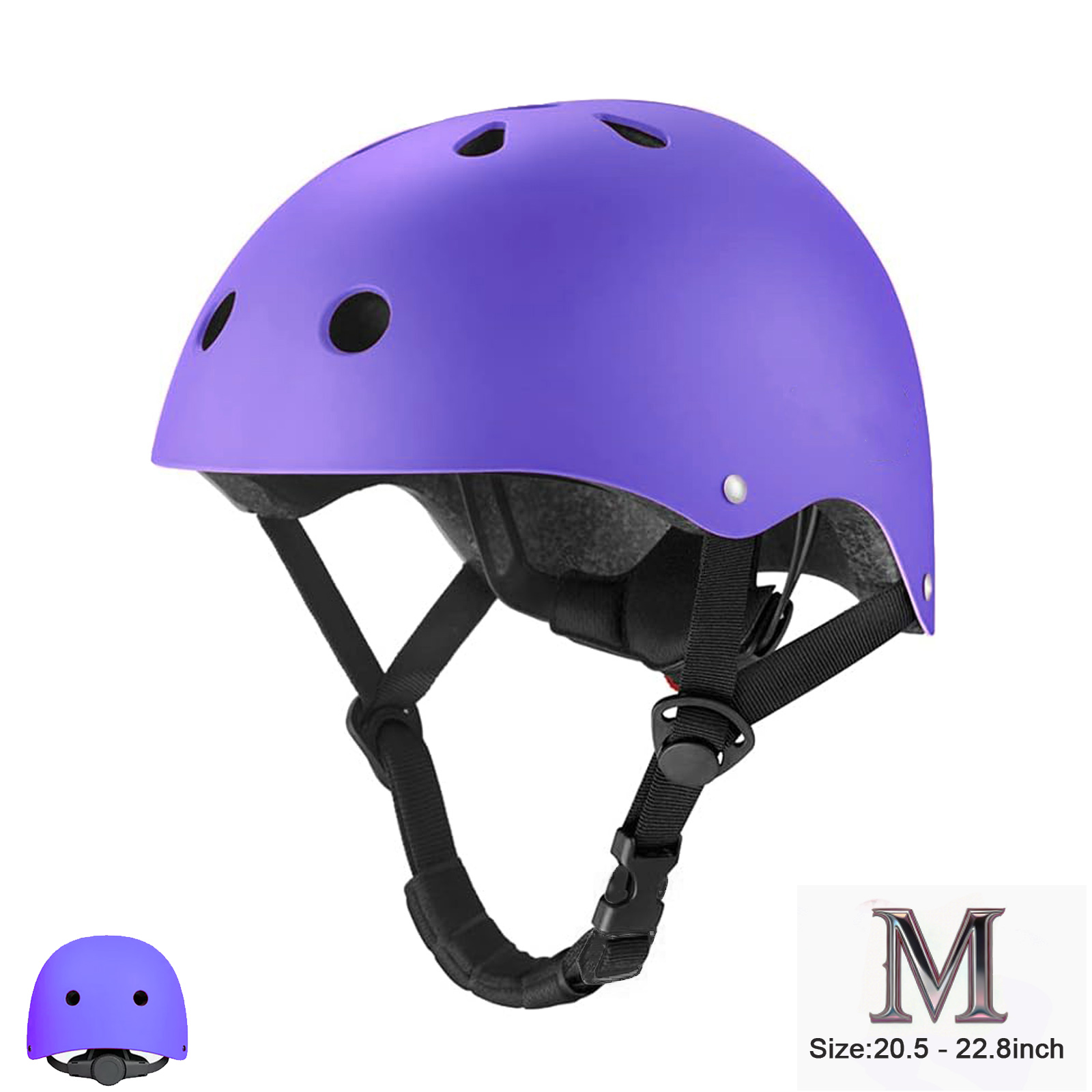 Yuphony Kids Bike Helmet Adjustable Toddler Helmets for Ages 8-16 Years Boys Girls Multi-Sport Kids Helmet for Bicycles Skateboarding Scooter Balance Bike