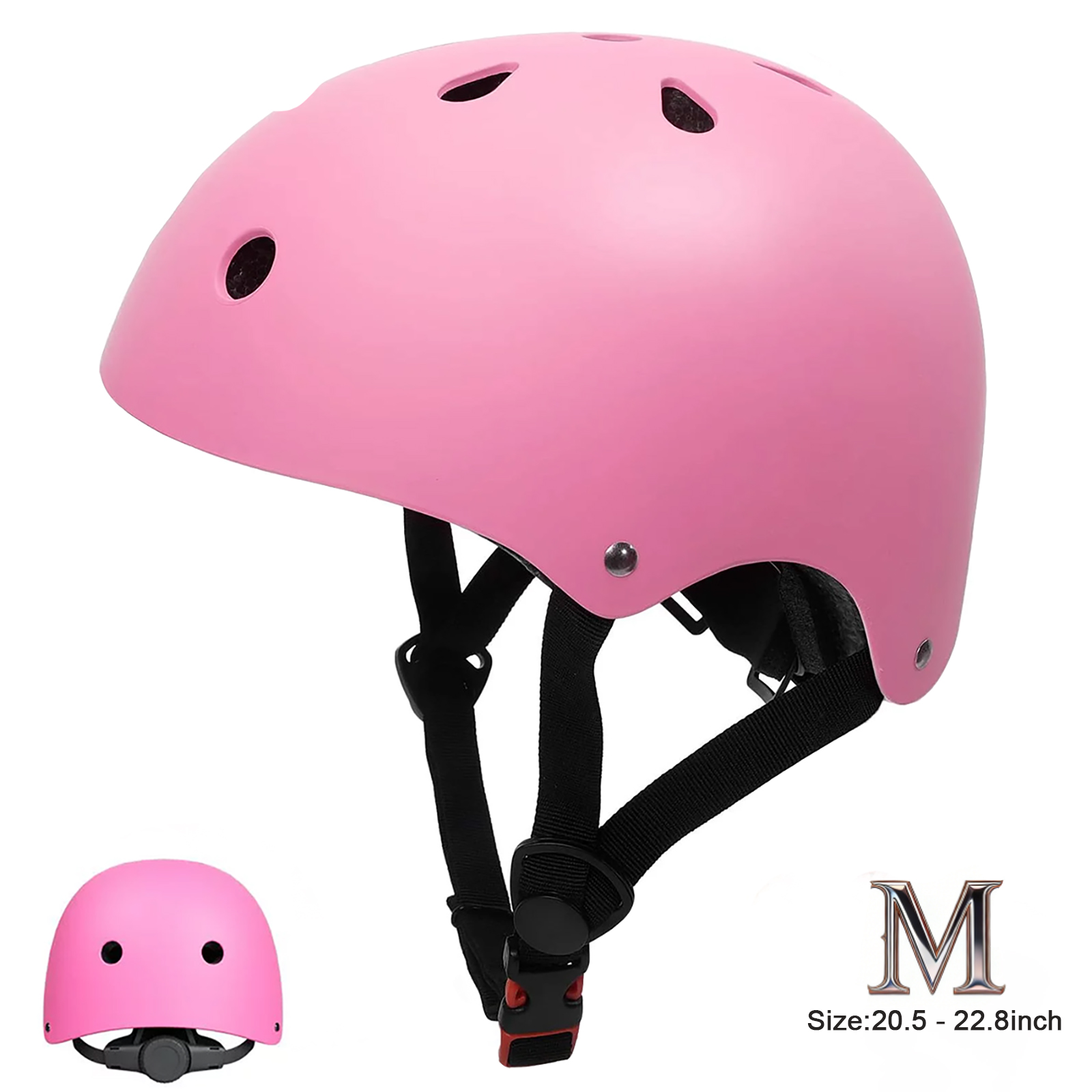 Yuphony Kids Bike Helmet Adjustable Toddler Helmets for Ages 8-16 Years Boys Girls Multi-Sport Kids Helmet for Bicycles Skateboarding Scooter Balance Bike