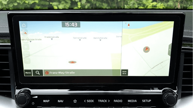 Kia Gen5W (Standart GEN5 Wide) Lietuvos ir Europos navigacijos žemėlapių + programinės įrangos atnaujinimas – 2025 m. USB/HDD
