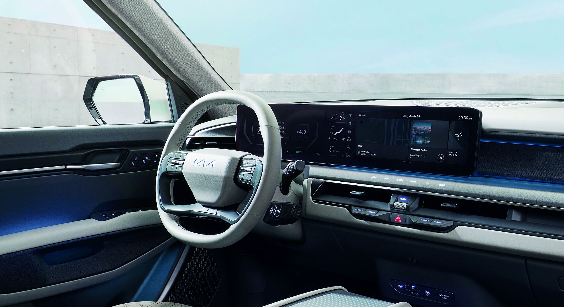 Kia ccNC (connected car Navigation Cockpit) Lietuvos ir Europos navigacijos žemėlapių + programinės įrangos atnaujinimas – 2025 m. USB/HDD
