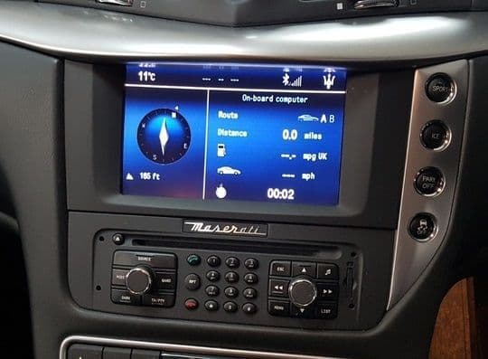 Maserati Magneti Marelli RT3 Lietuvos ir Europos navigacijos žemėlapių atnaujinimas 2017 metai CD