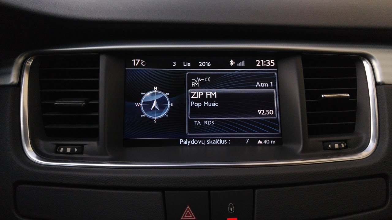 Citroën eMyWay (Wipnav+ RT6) Lietuvos ir Europos navigacijos žemėlapių atnaujinimas – 2022/23 USB/HDD