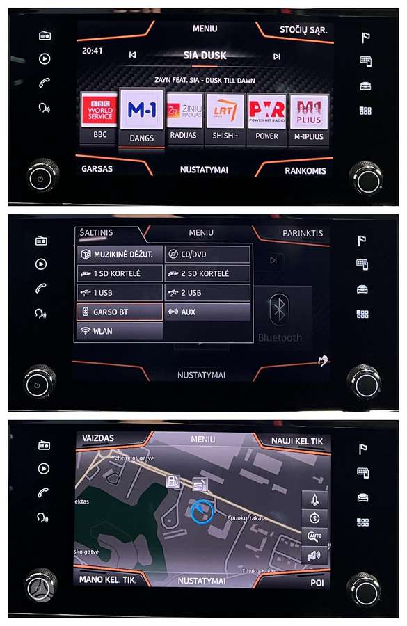 CUPRA Navi System Plus (MIB2H) Lietuvos ir Europos navigacijos sistemos žemėlapių atnaujinimas 2025/26 SD kortelė