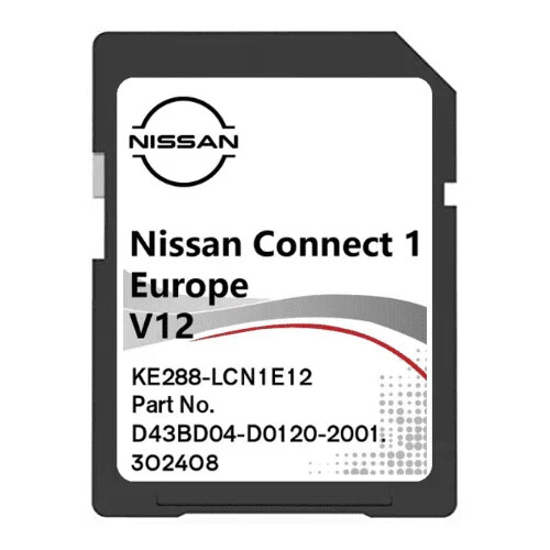 Nissan Connect 1 LCN1 Lietuvos ir Europos navigacijos žemėlapių  – 2022/23 V12 SD kortelė (Last) update