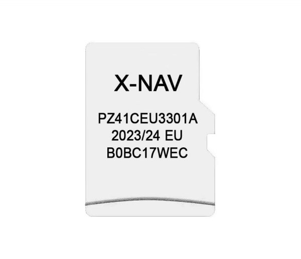 Toyota X-NAV Lietuvos ir Europos navigacijos žemėlapių atnaujinimas 2023/2024 micro SD kortelė