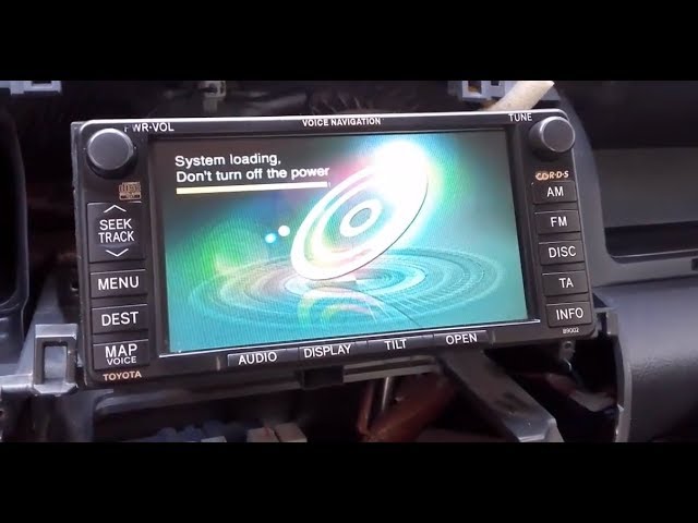 Toyota Gen.3 / Gen.5 (TNS600 / TNS700) navigacijos sistemos atnaujinimo / atkūrimo DVD diskas 
