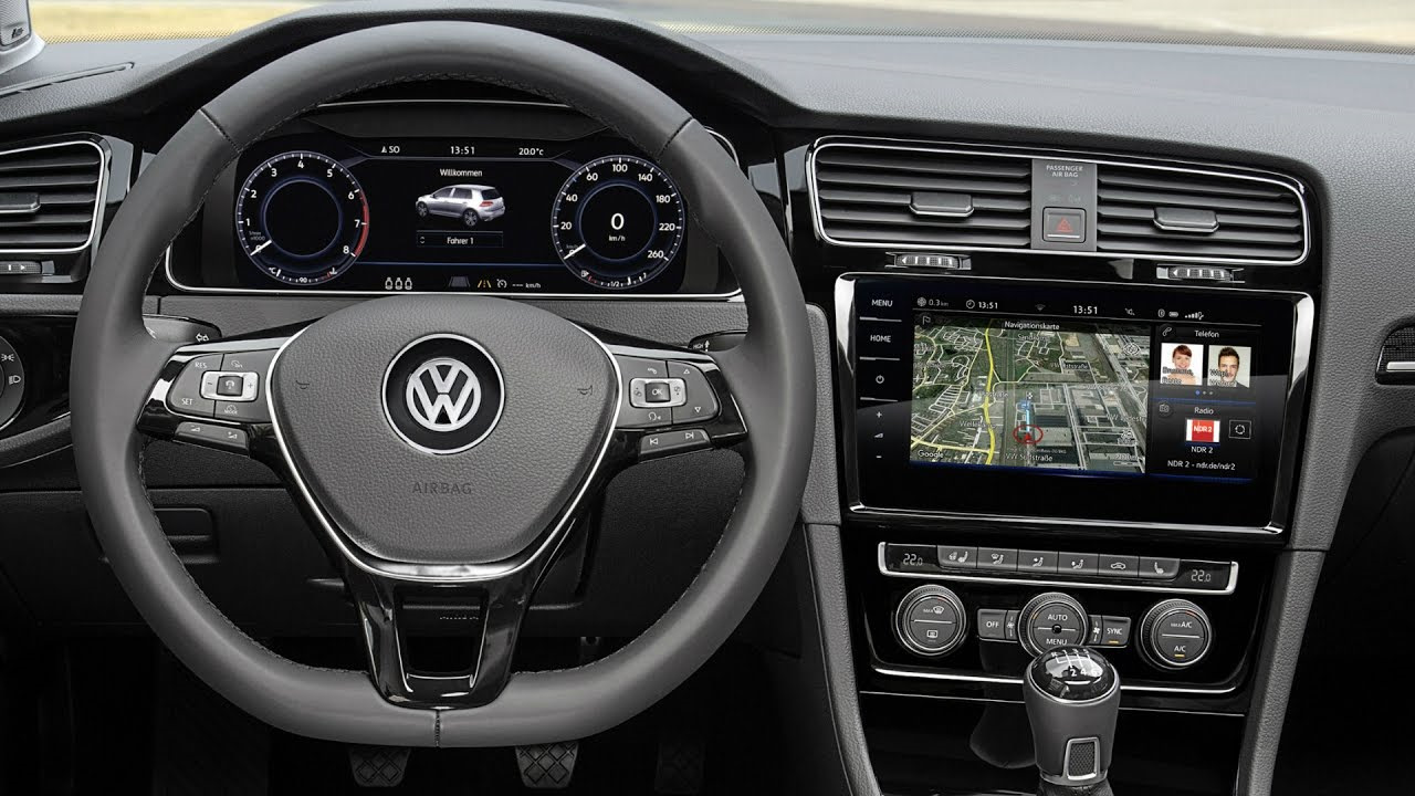 Volkswagen DISCOVER PRO GEN.3 (MIB3) navigacijos sistemos atnaujinimas – 2025 Lietuvos ir Europos Žemėlapiai USB-C/HDD