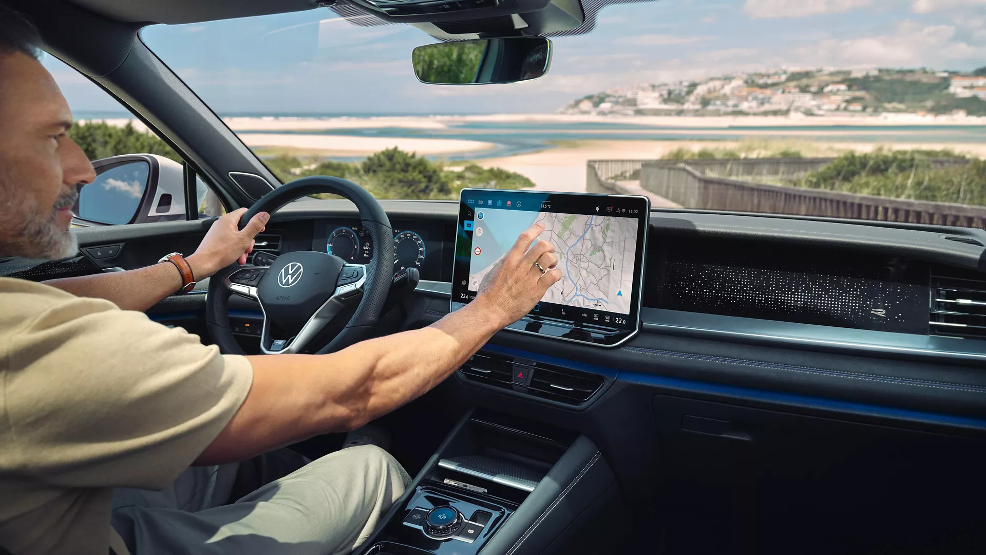 Volkswagen DISCOVER PRO GEN.3 (MIB3) navigacijos sistemos atnaujinimas – 2025 Lietuvos ir Europos Žemėlapiai USB-C/HDD