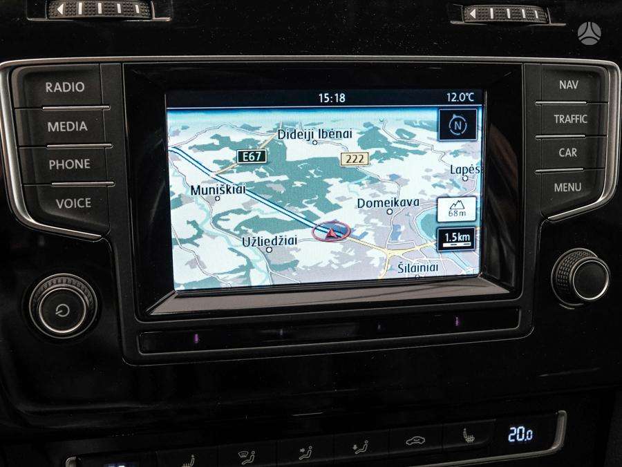 Volkswagen Discover Media Gen.1 (MIB)  Lietuvos ir Europos navigacijos sistemos žemėlapių atnaujinimas 2023 SD kortelė