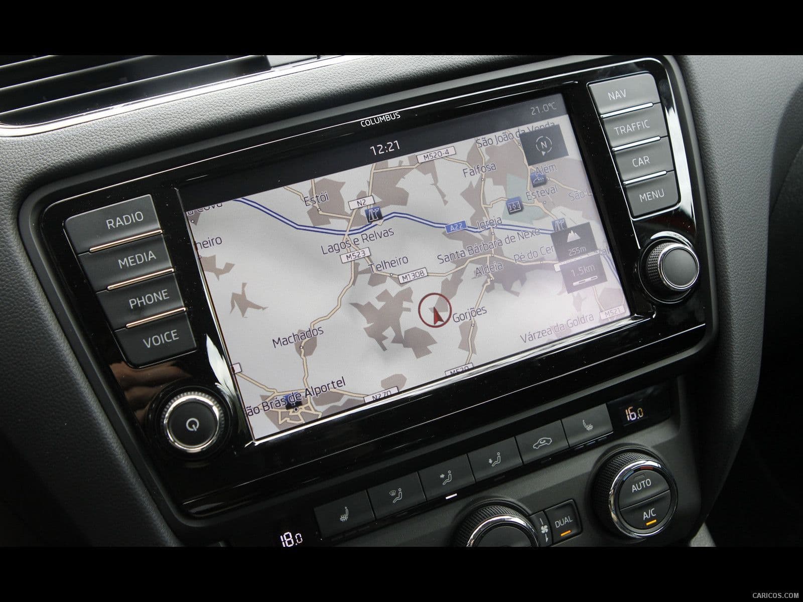 Škoda Columbus MIB 2 Lietuvos ir Europos navigacijos sistemos žemėlapių atnaujinimas ECE 2025/2026 SD kortelė