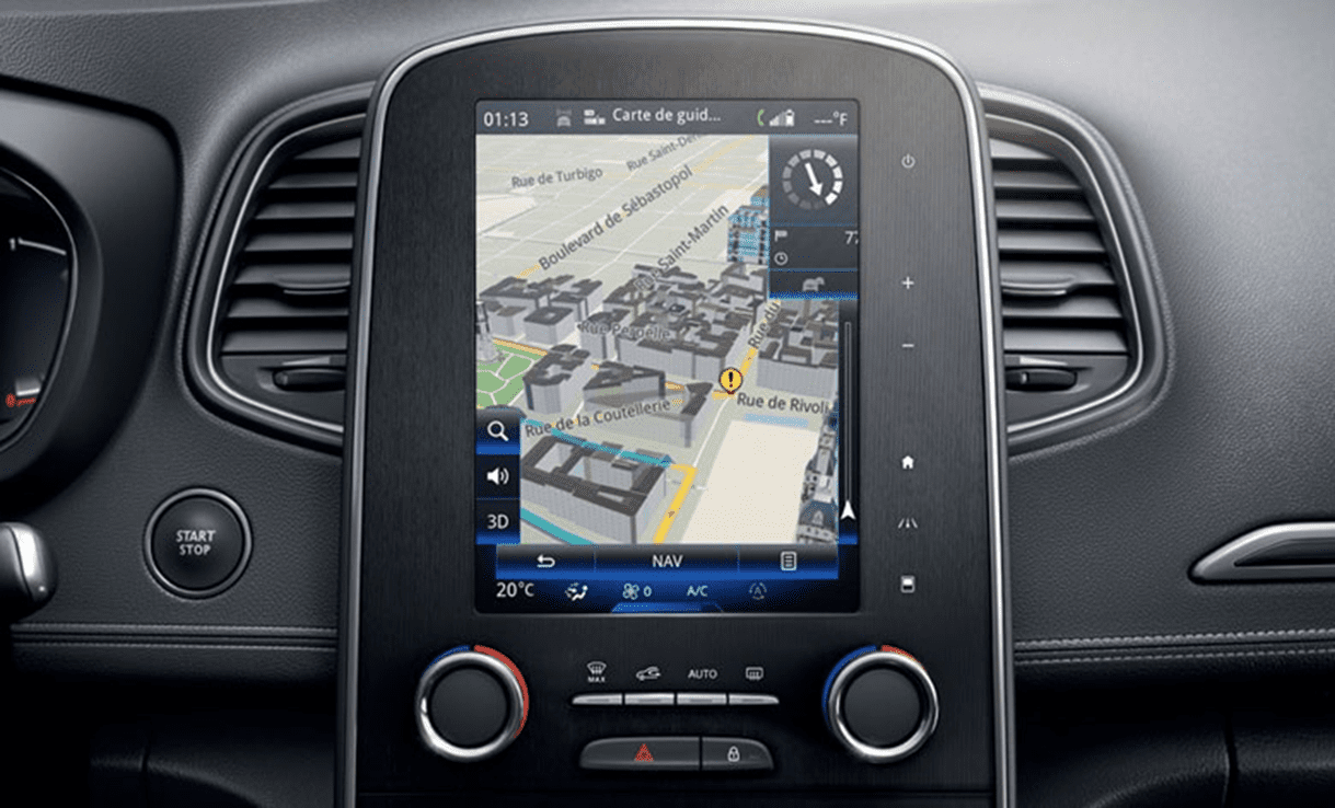Renault R-Link 2 IGO navigacijos sistemos atnaujinimas – 2025 Lietuvos ir Europos Žemėlapiai USB/HDD