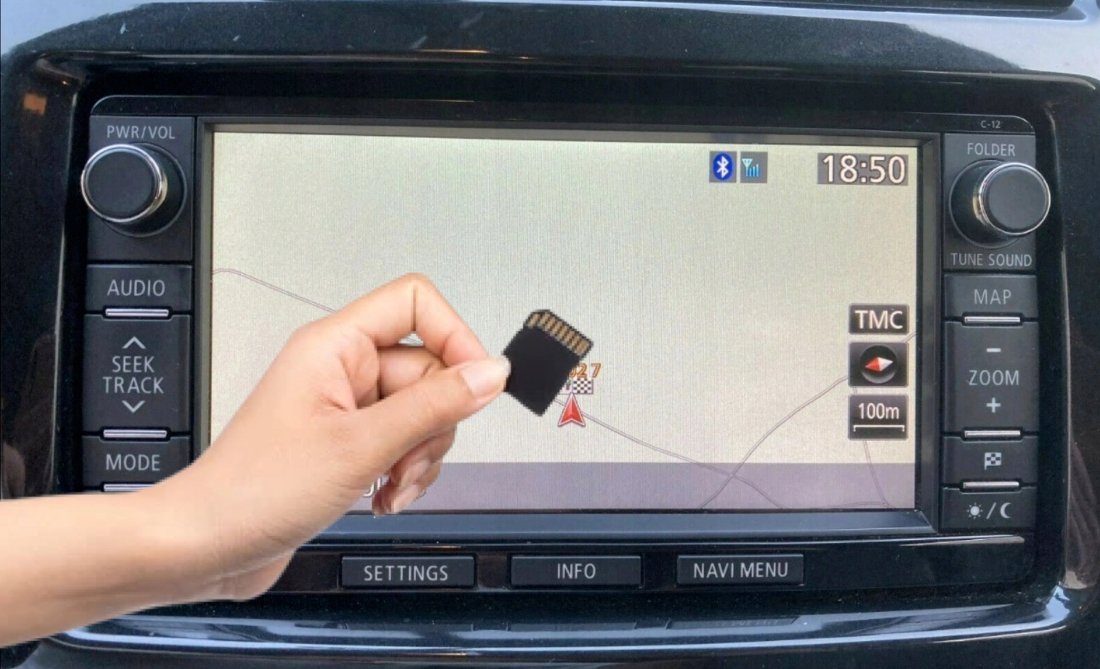 Citroën C4 Aircross (C-11 ir C-12) MMCS Lietuvos ir Europos navigacijos žemėlapių atnaujinimas – 2025/26 SD kortelė