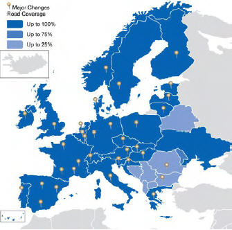 Jaguar XF, XK Lietuvos ir Europos navigacijos žemėlapių atnaujinimas – 2017 DVD diskas