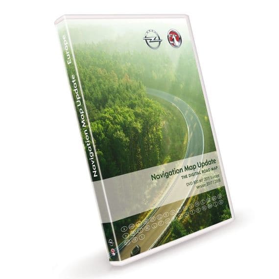 Chevrolet DVD800 / CD500 Lietuvos ir Europos navigacijos žemėlapių atnaujinimas – 2019 DVD diskas