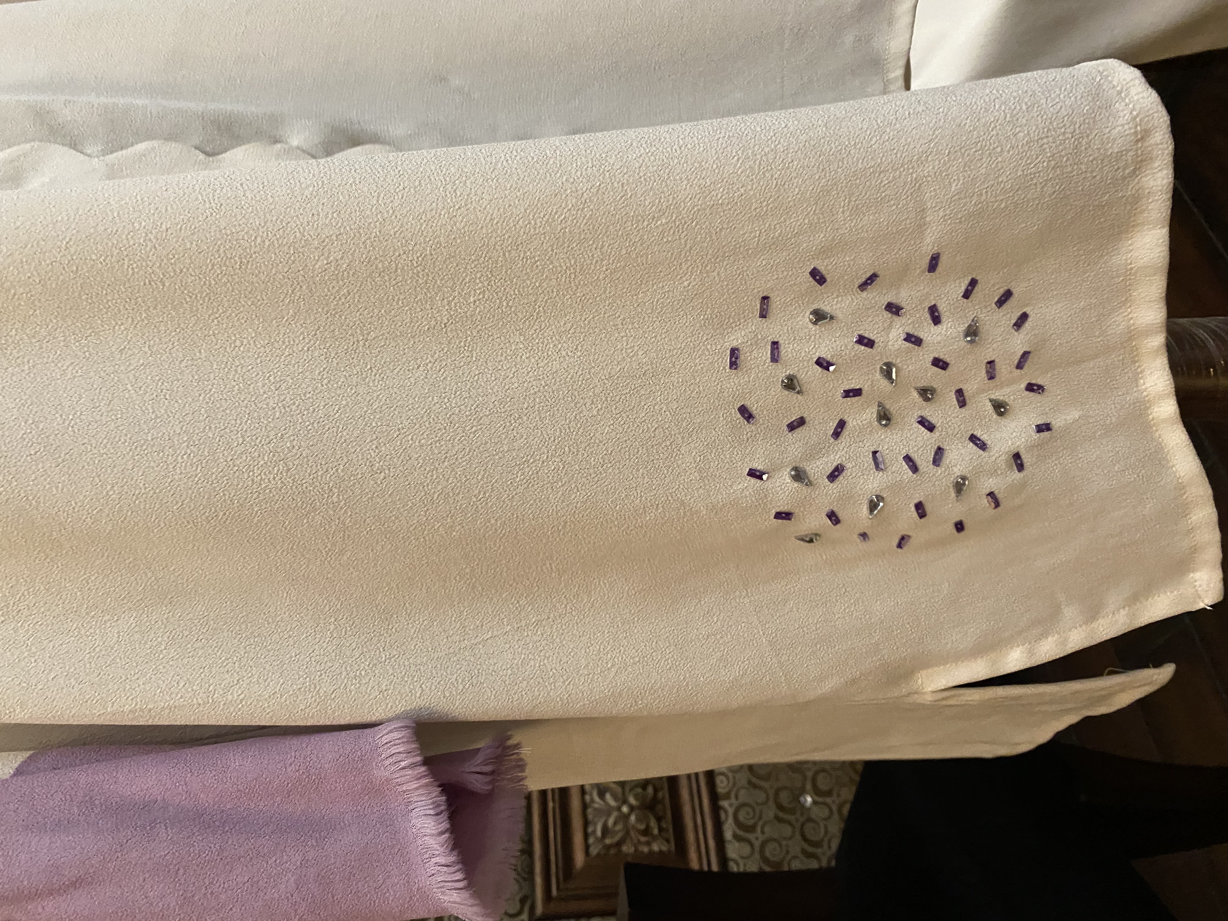 M141- Color Block Embellished Co-ord Set