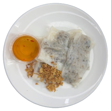 Lot de 5 Crêpes Ban cuon au porc + sauce