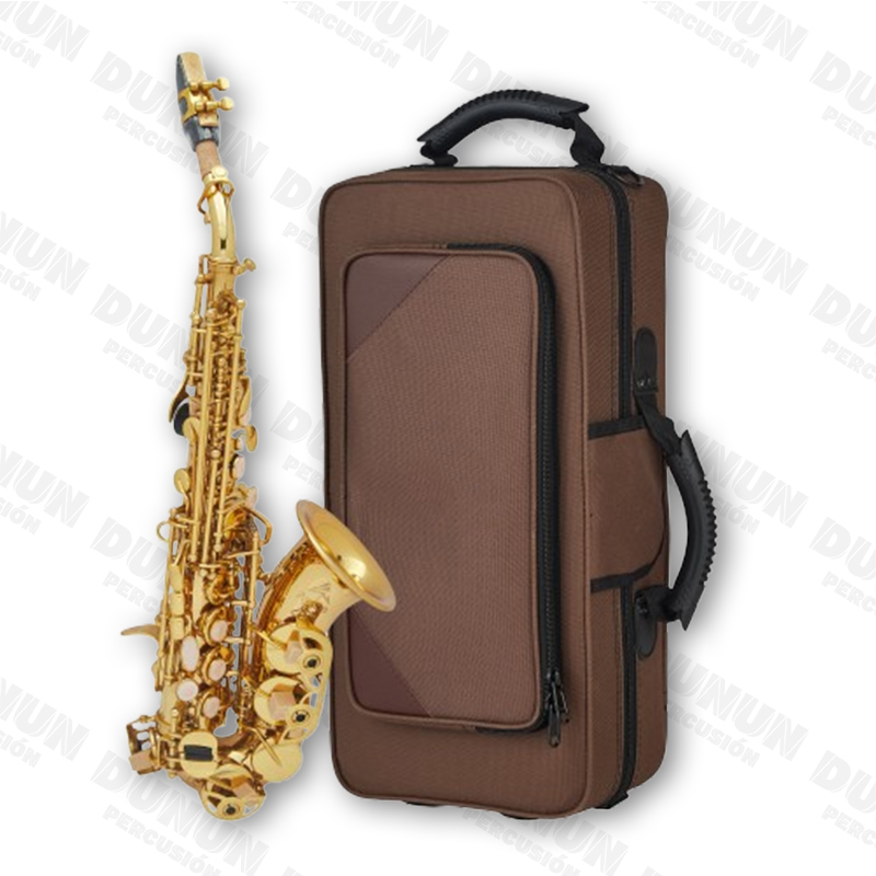 SAXOFÓN SOPRANO AYSON CURVO SAX-CS2