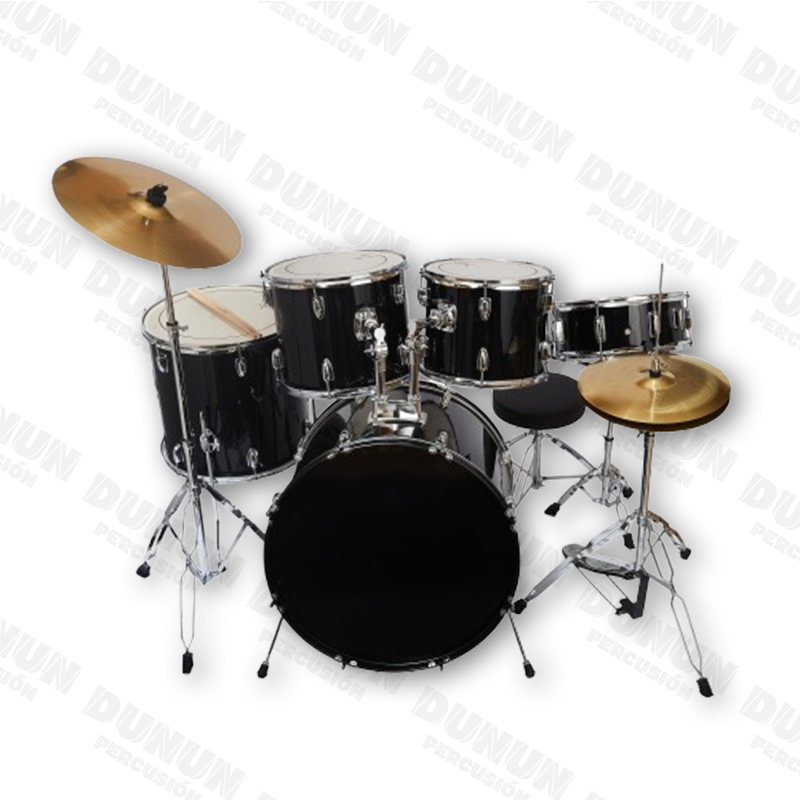 Batería Acústica Dunun 5 Piezas para Adultos