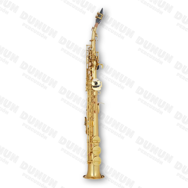 SAXOFÓN SOPRANO AYSON RECTO DORADO SAX - S2