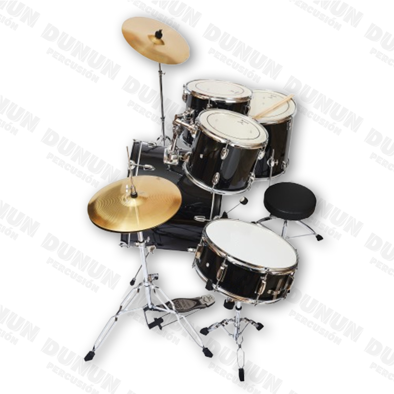 Batería Acústica Dunun 5 Piezas para Adultos
