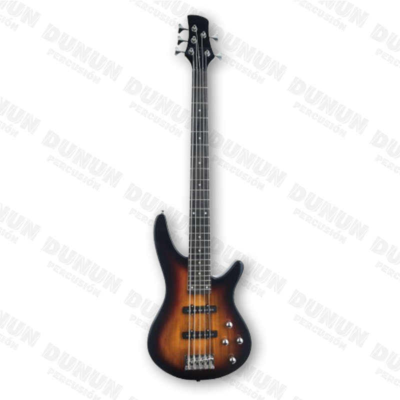 Bajo Eléctrico Activo 5 Cuerdas – Tipo Jazz Bass – Color Sunburst