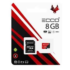 Tarjeta de Memoria ECCO 8 GB