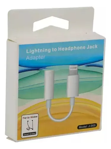 Adaptador de Lightning a Jack de Auriculares