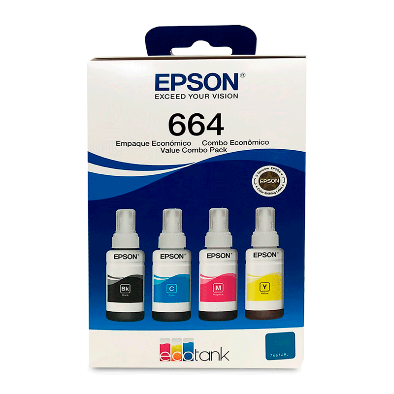 Pack de tintas Epson 664