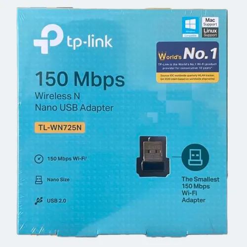 Adaptador USB Nano Inalámbrico TP-Link 150 Mbps