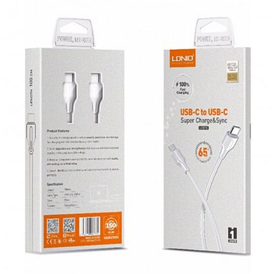 Cable  Ldnio USB-C a USB-C