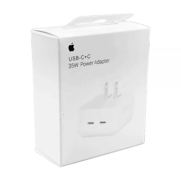 Adaptador de corriente USB-C+C de 35W
