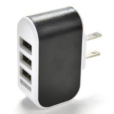 Cargador USB de 3 puertos