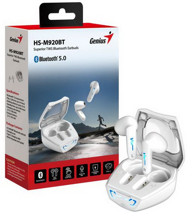 Auriculares Bluetooth Genius HS-M920BT