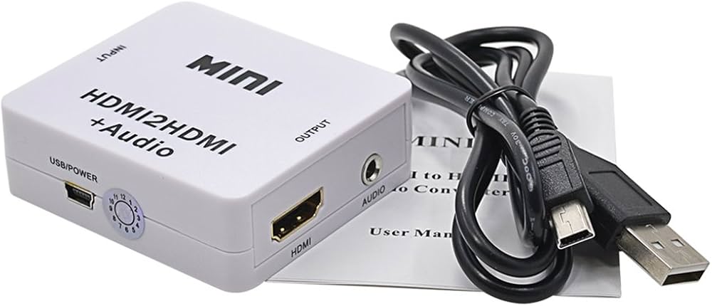 Conversor HDMI2HDMI +audio